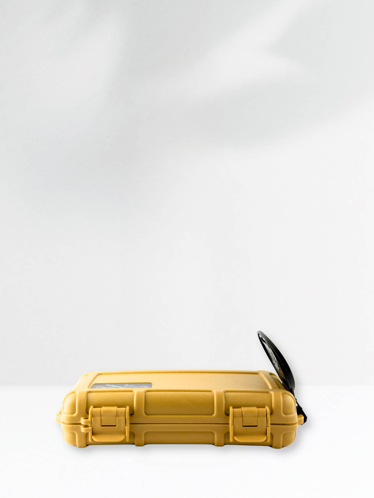 HUMIDOR TRAVEL 5 CT. DESERT TAN